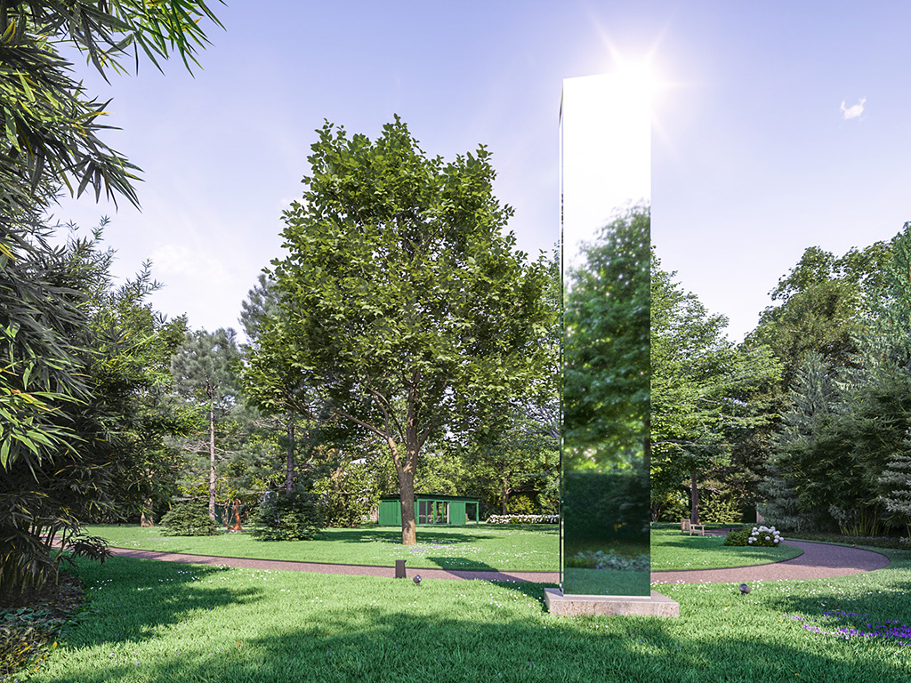 "ohne Titel" by Heinz Mack