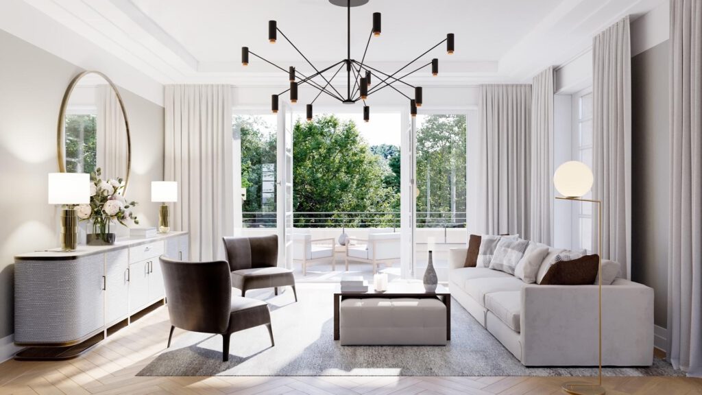 Aussicht aus dem Penthouse der CHAMI 9